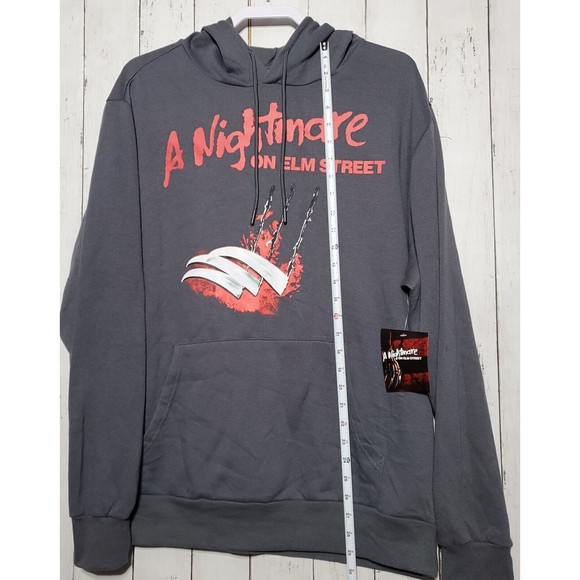 A Nightmare On Elm Street Hoodie Pullover Sweatshirt Freddy Krueger Mens XL New - Picture 5 of 10
